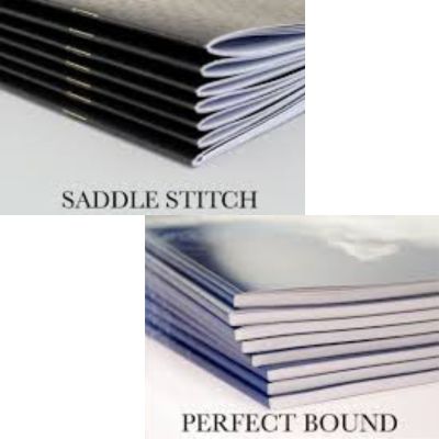 saddle stitch perfect bound