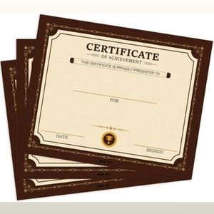 certificate printing services