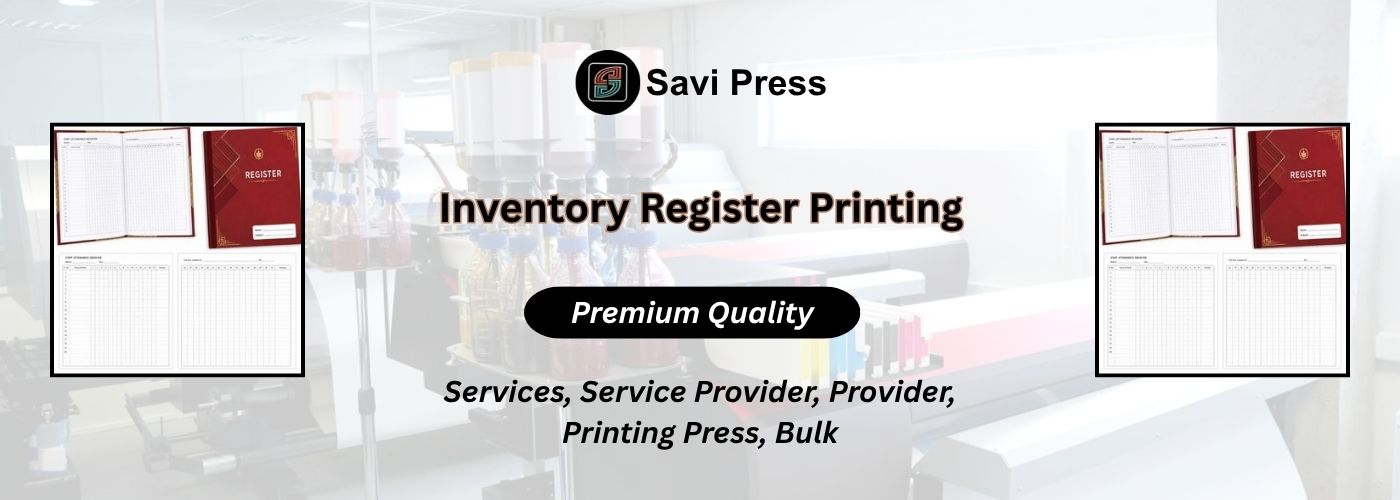 inventory register printing