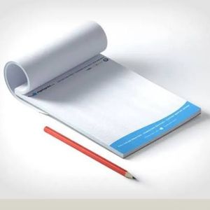 notepad printing