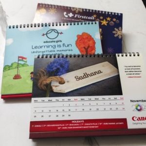 table calendar printing